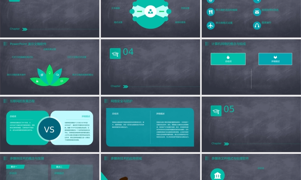 计算机应用基础统考知识点