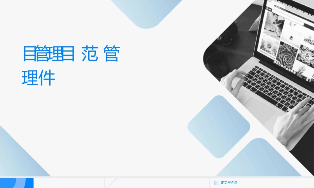 项目管理项目范围管理