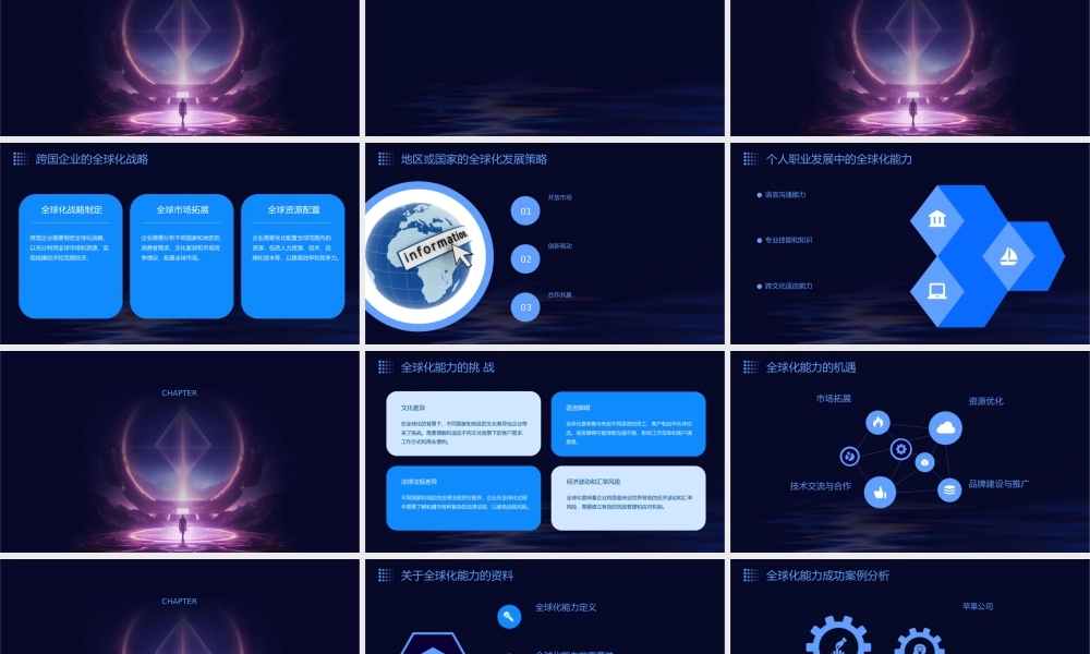 谈全球化能力及其资料