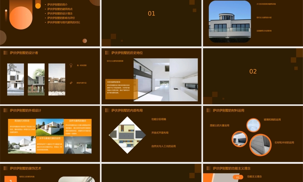 萨伏伊别墅(大师作品分析)