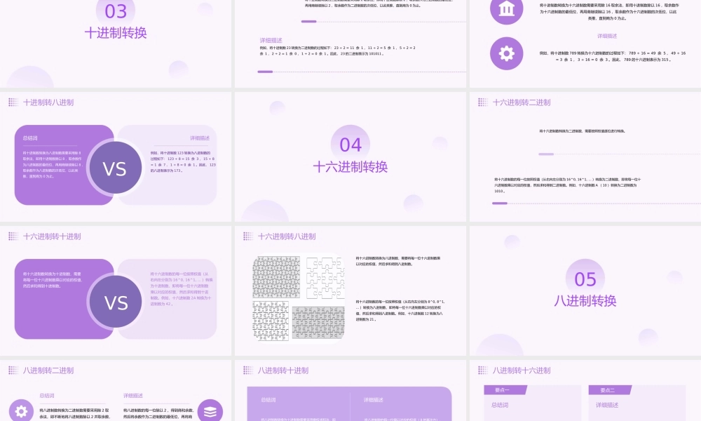 进制以及进制转换详解通用