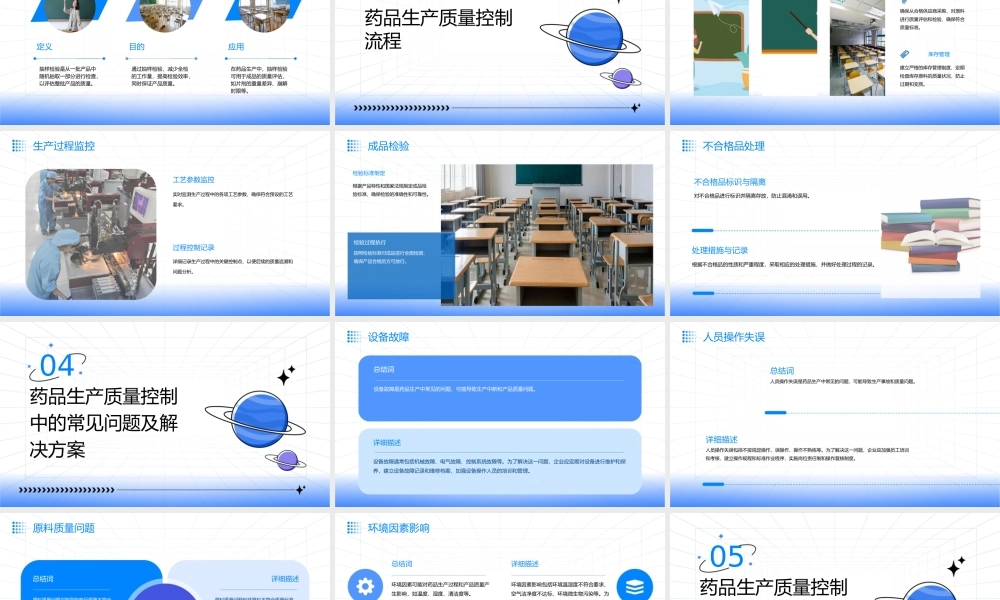 药品生产统计质量控制方法