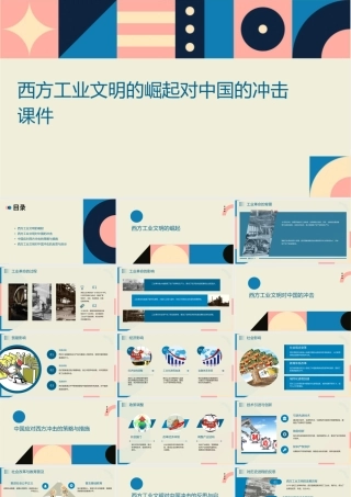 西方工业文明的崛起对中国的冲击