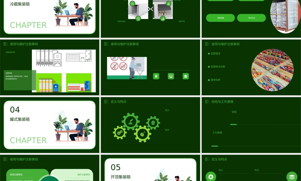 集装箱的基本类型