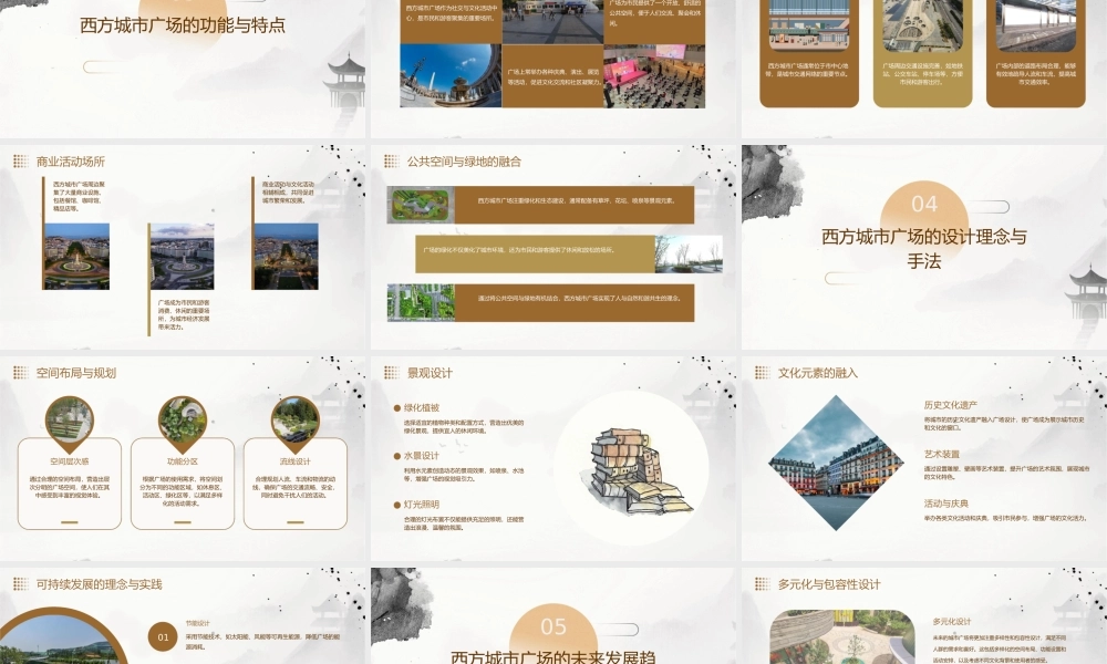 西方城市广场的发展
