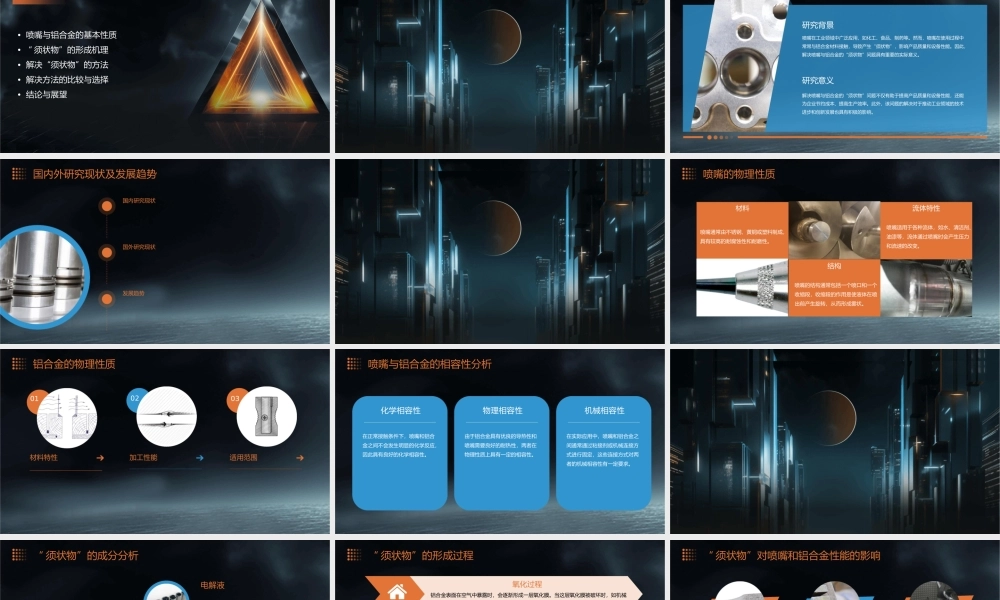 解决喷嘴与铝合金的“须状物”相接触的方法综述