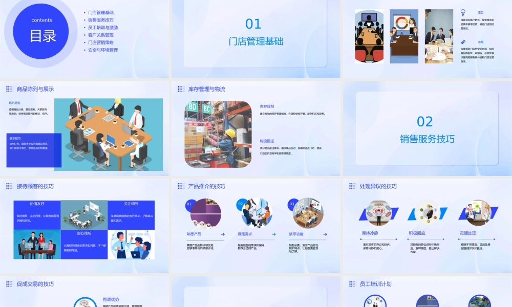 门店管理与销售服务技巧培训