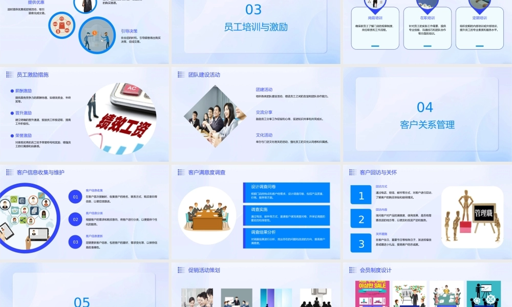 门店管理与销售服务技巧培训