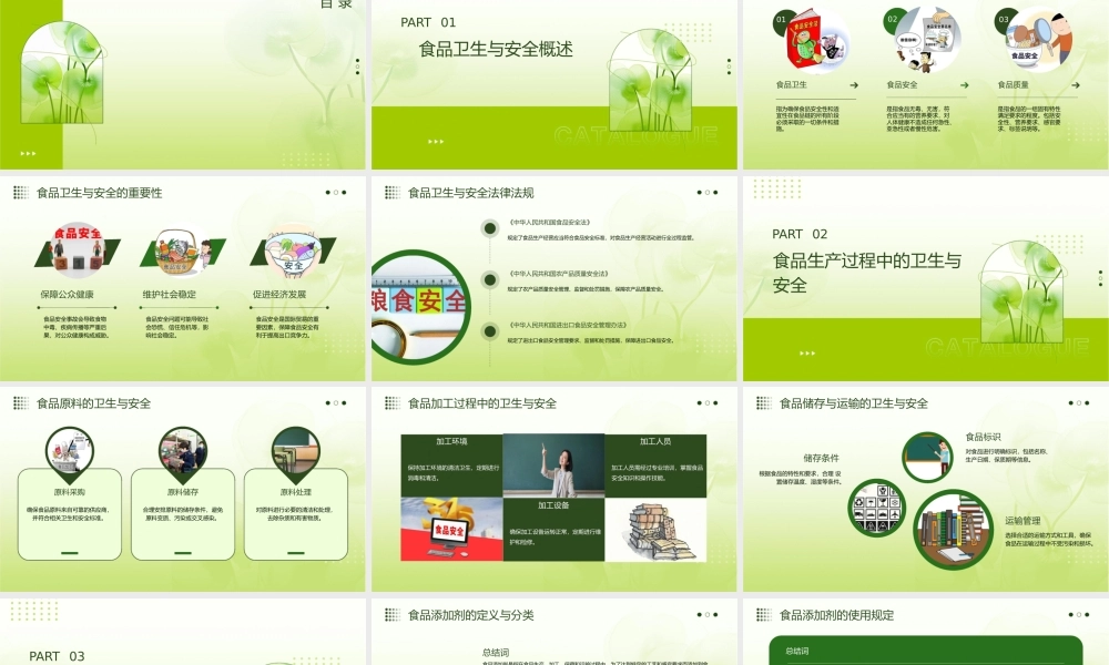 食品卫生与安全教学