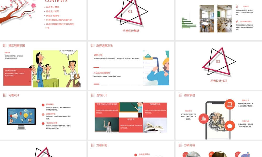 问卷和调查方案如何撰写