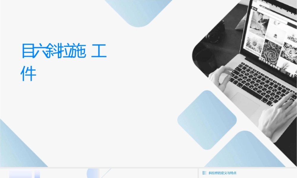 项目六斜拉桥施工