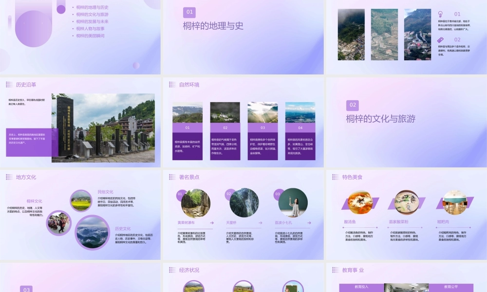 美丽的桐梓我的家乡