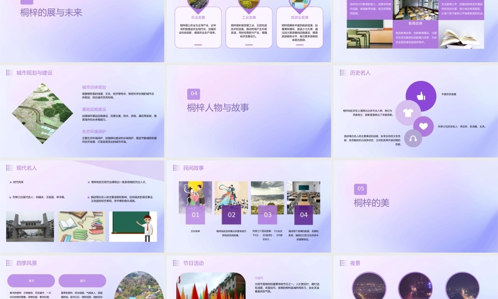 美丽的桐梓我的家乡