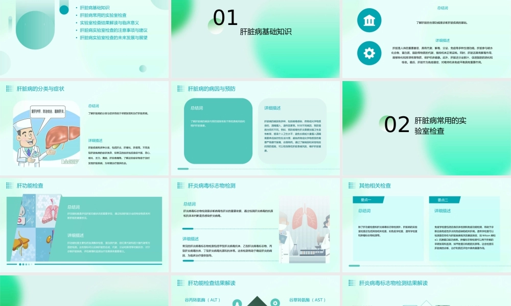 肝脏病常用的实验室检查培训课程