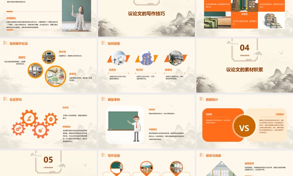 议论文的结构素材