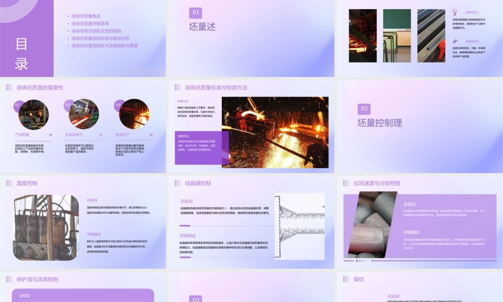 连铸坯质量及其控制基础知识培训