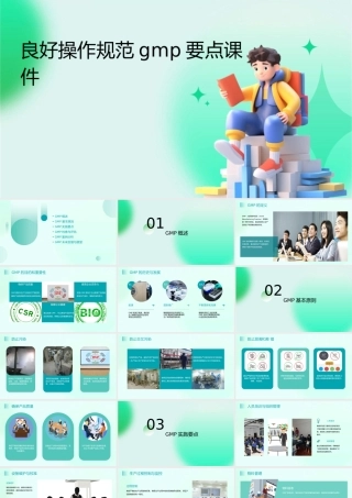 良好操作规范GMP要点