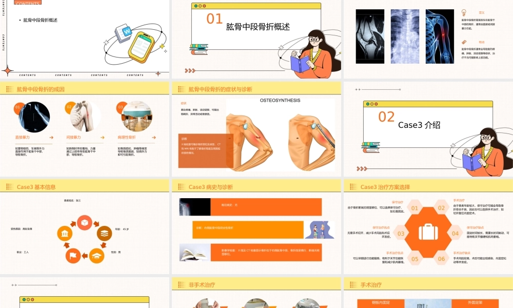 肱骨中段骨折case3