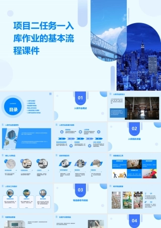 项目二任务一入库作业的基本流程