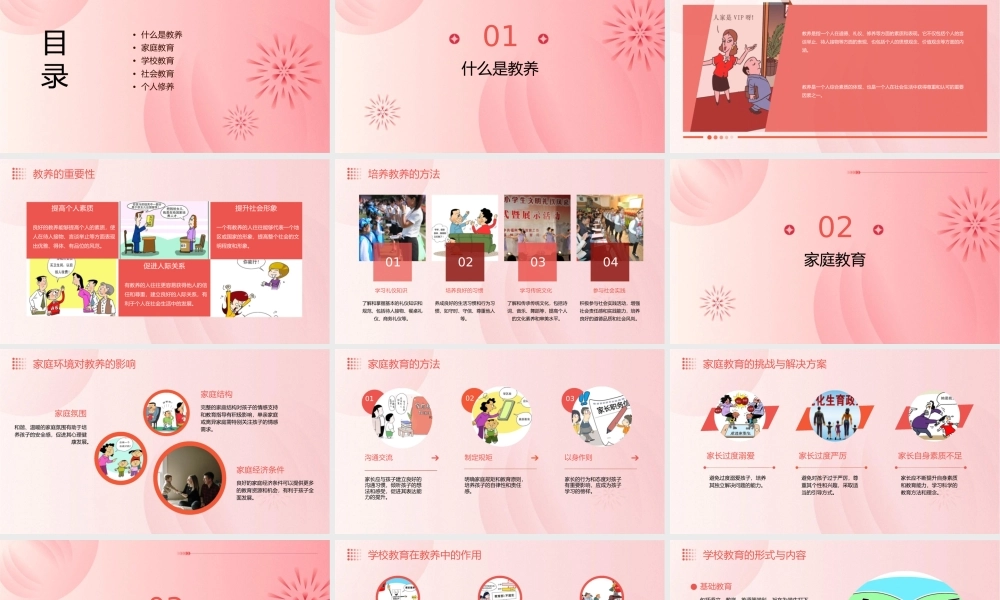 获得教养的途径()通用