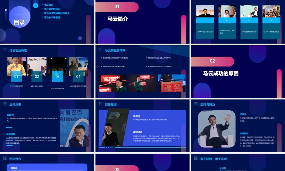 马云简介及启示(成功篇)