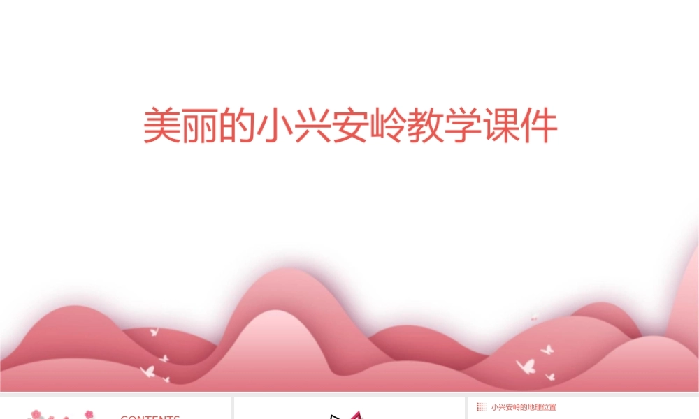 美丽的小兴安岭教学