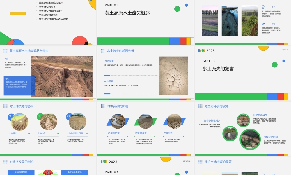 黄土高原水土流失的治理通用