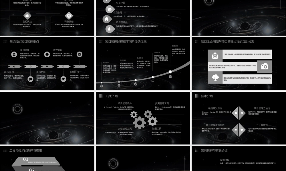 项目生命周期与项目管理过程