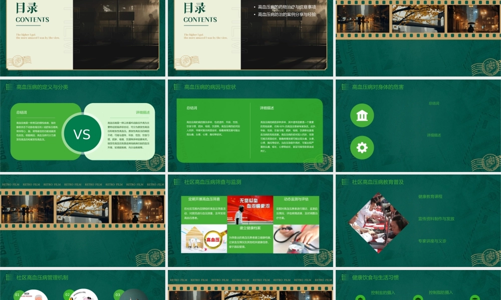 高血压病的社区全面防治