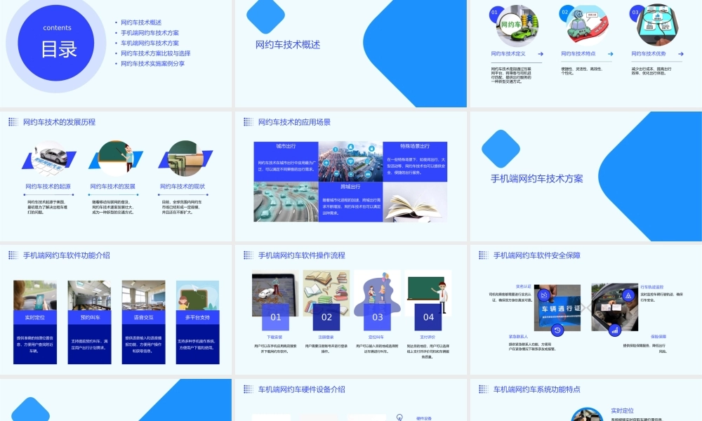 网约车技术引导型方案(手机车机版)