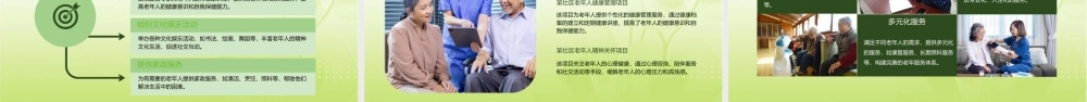老年福利与社区服务