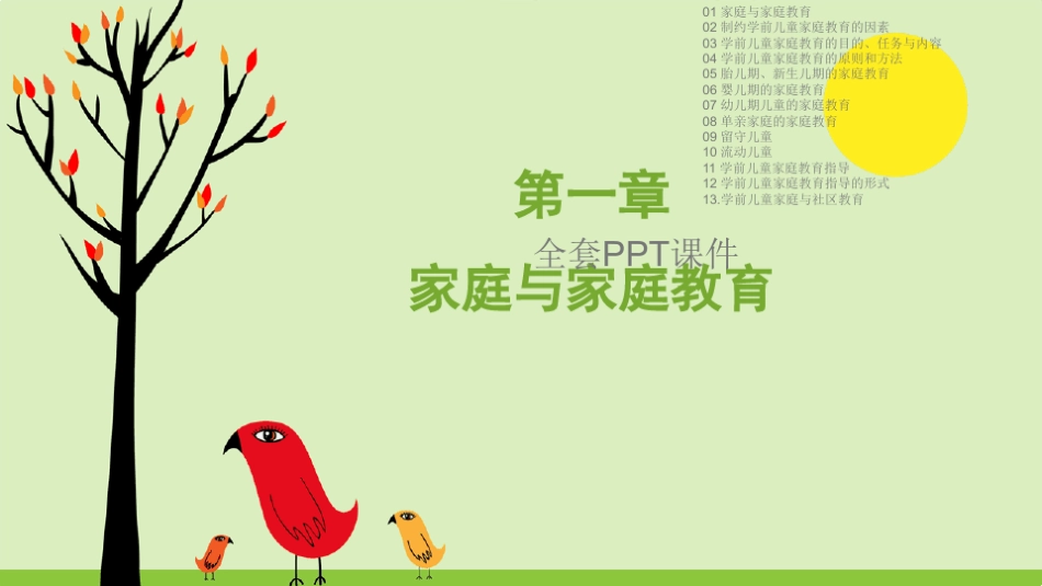 学前儿童家庭教育及家、园、社区合作共育_第1页