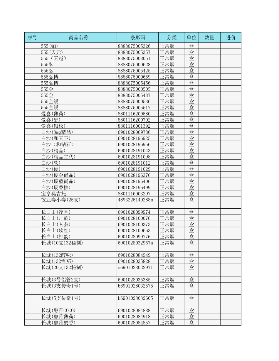 全国烟草条码_第1页