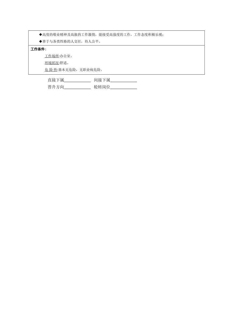 人力资源经理岗位职责_第2页