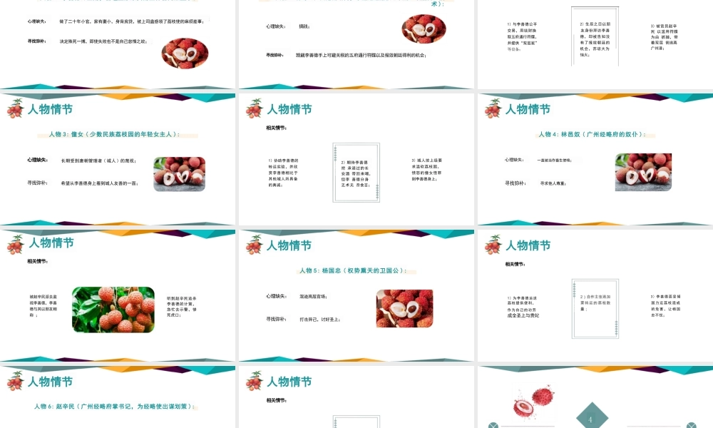 好书推荐《长安的荔枝》读书分享图文课件