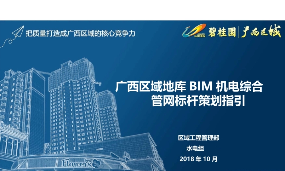 地库BIM机电综合管网标杆策划及亮点做法指引
