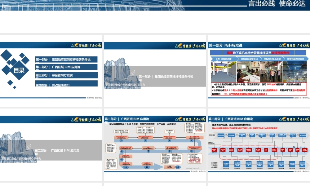 地库BIM机电综合管网标杆策划及亮点做法指引