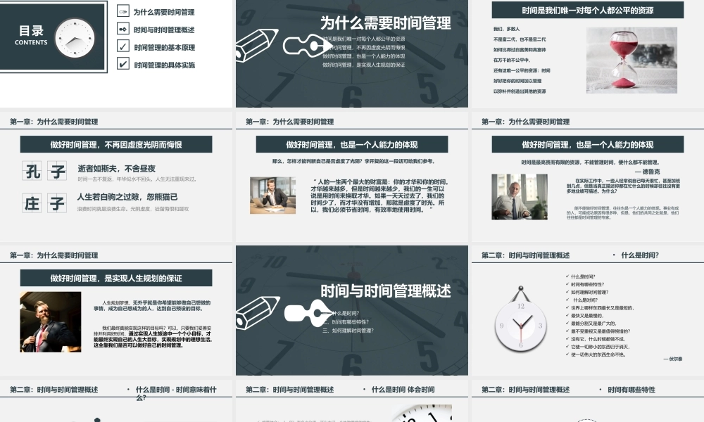 时间管理培训课件