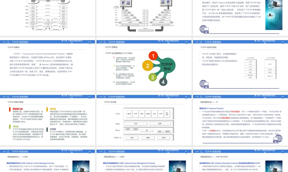 56644计算机网络基础 第2章 计算机网络体系结构
