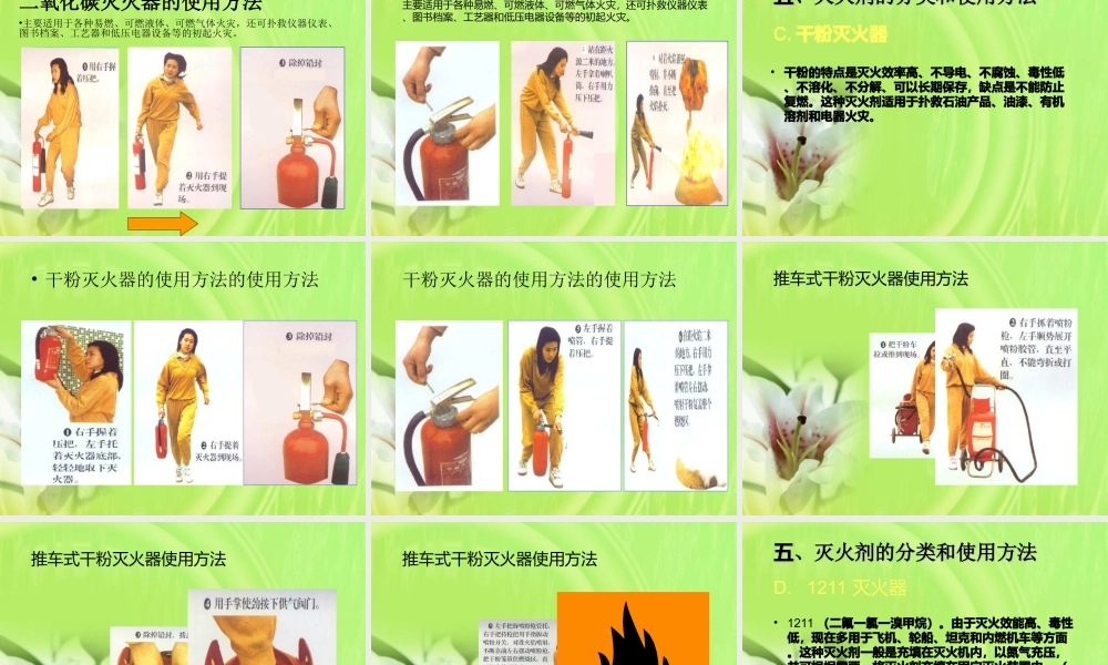 工厂消防安全培训教材