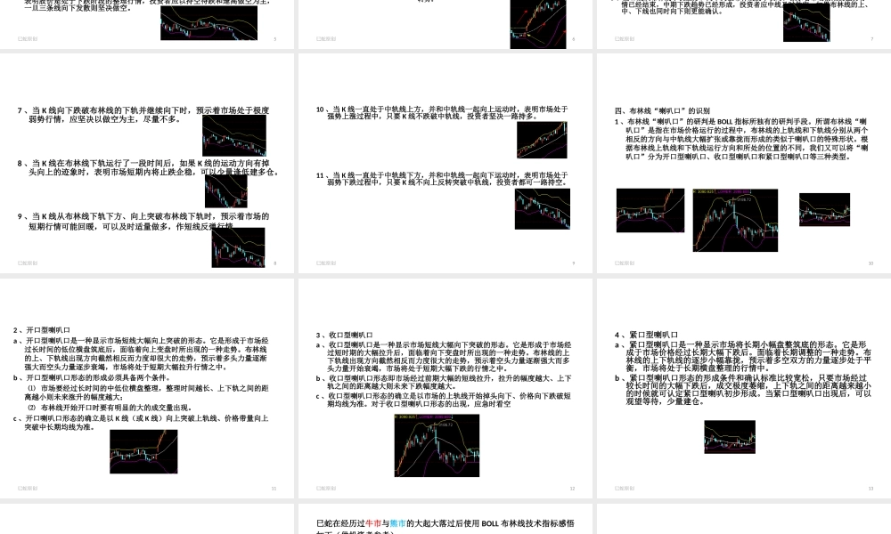 布林线战法课件