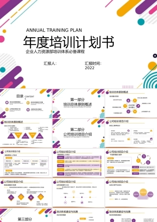 企业人力资源部培训体系必备课程