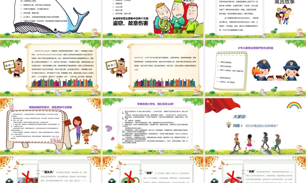 青少年法制教育课件