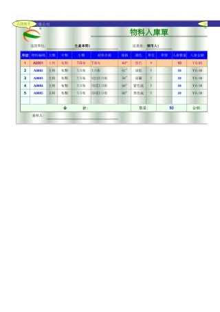 EXCEL仓库管理系统(VBA)
