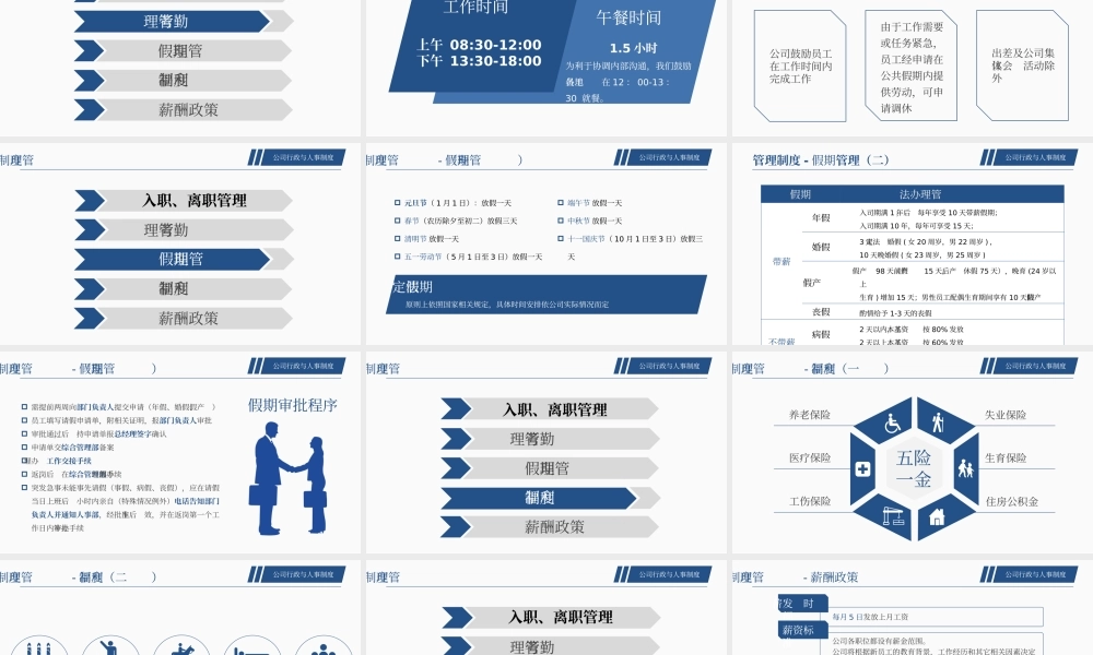 新员工入职培训课件