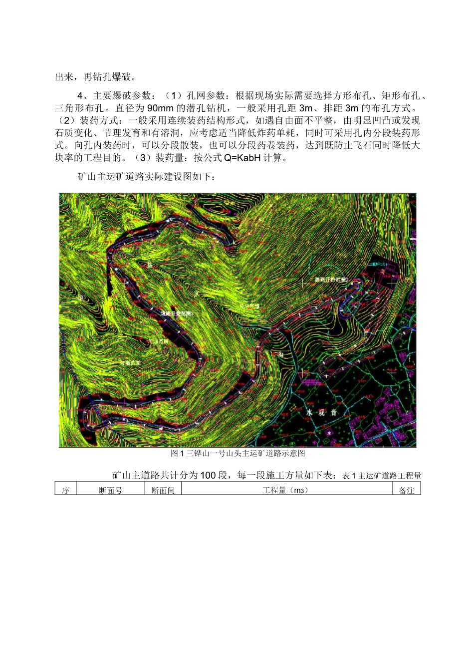 露天矿山竣工总结报告_第3页
