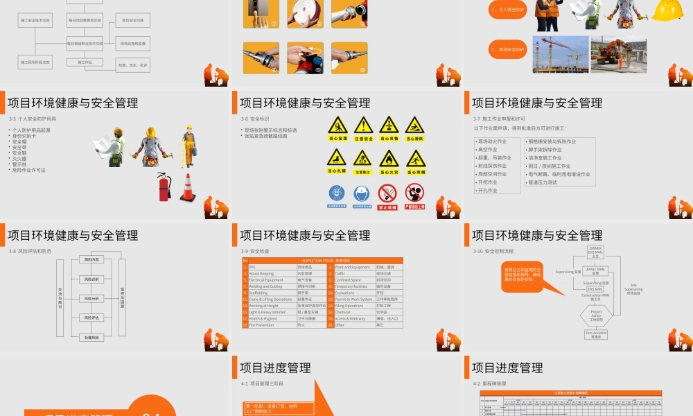 项目施工管理课件