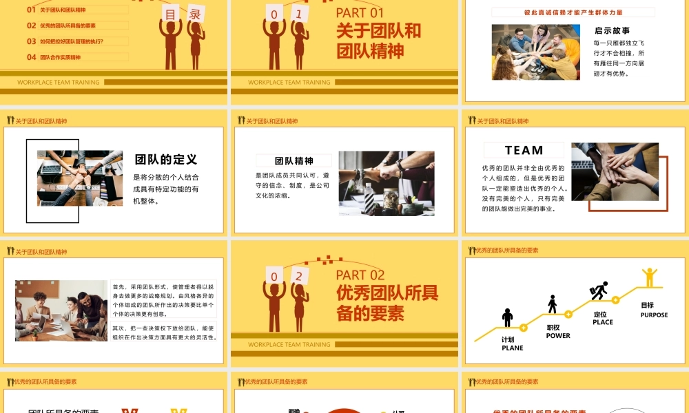 同心协力职场团队合作精神培训