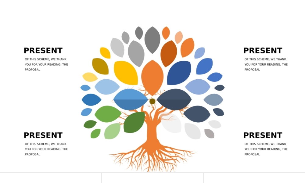 树状图信息图标集