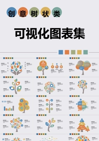 25X创意树状类可视化图表集